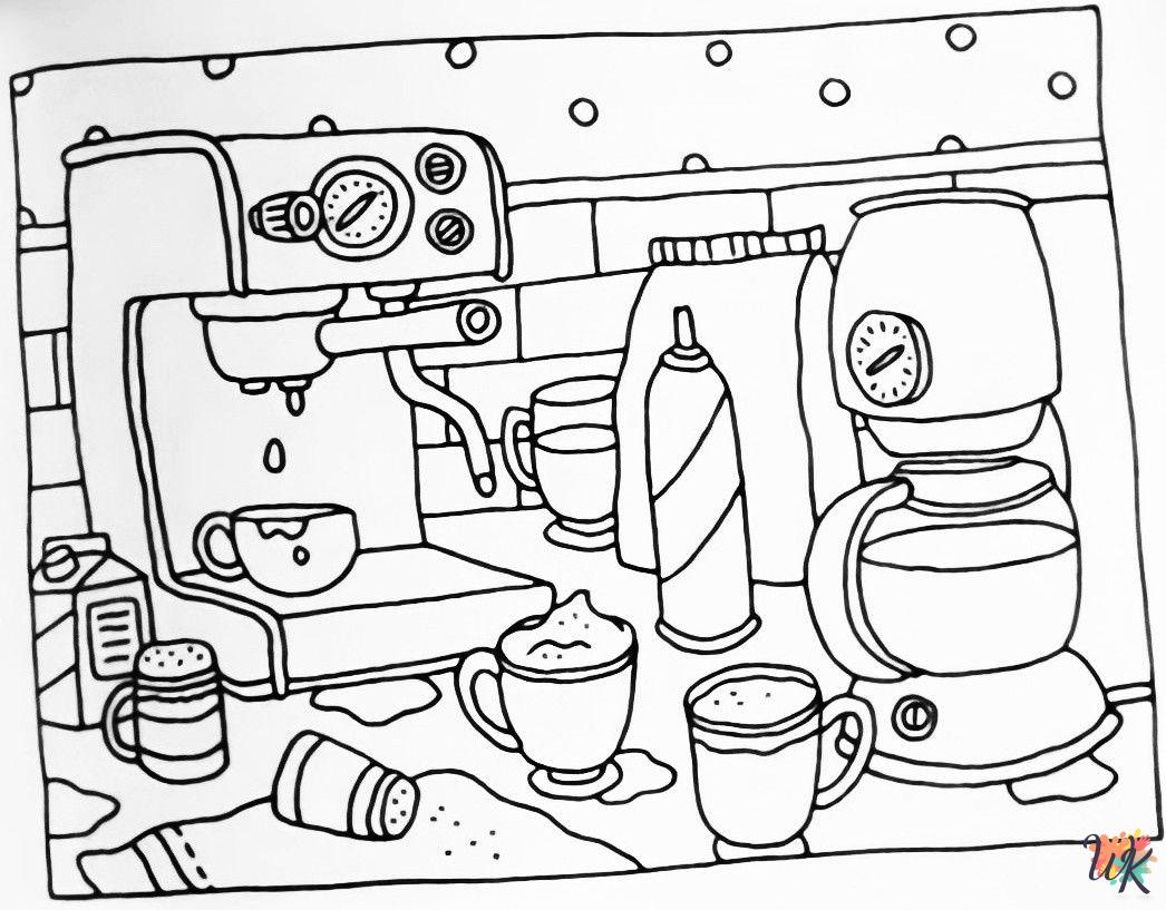 Printable bobbie goods coloring book pages