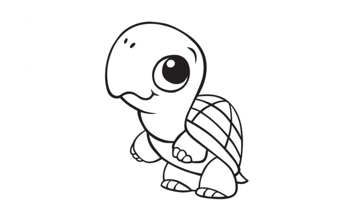 Cute Coloring Pages of Animals Baby Boy