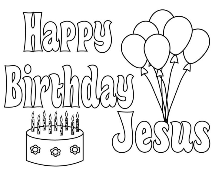 Happy birthday jesus coloring book