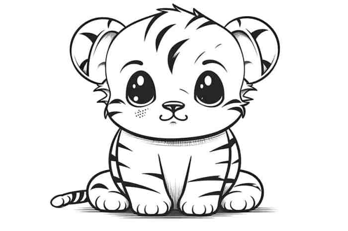 Free coloring pages animals sharing