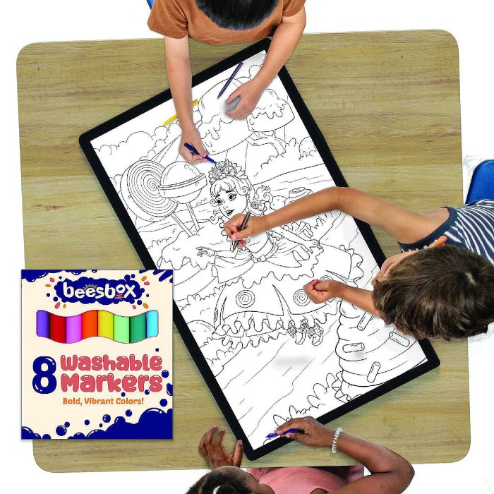 Birthday coloring book pages