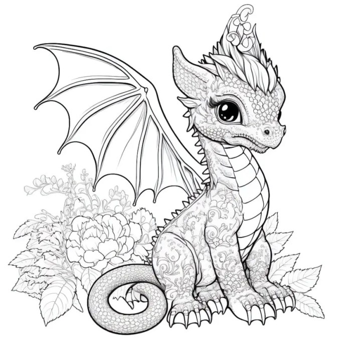 Free Kawaii Animal Coloring Pages