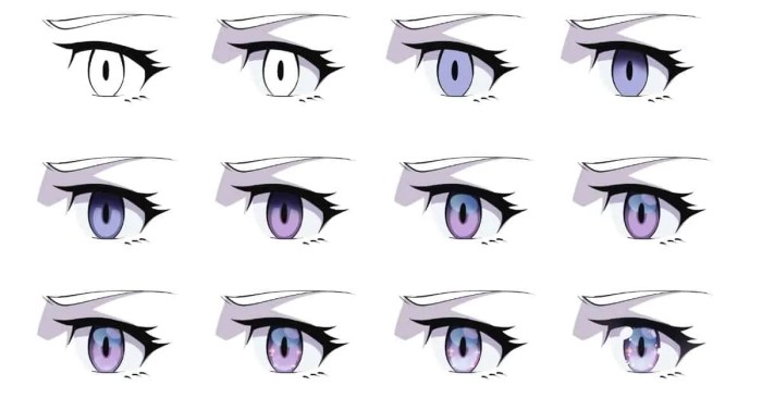 Eye tutorial coloring anime eyes color steps drawing instagram tutorials saved styles hope here drawings kawaii mirilla