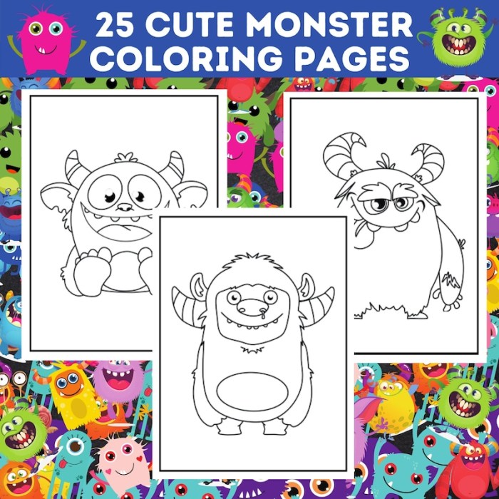 Monsters inc coloring book