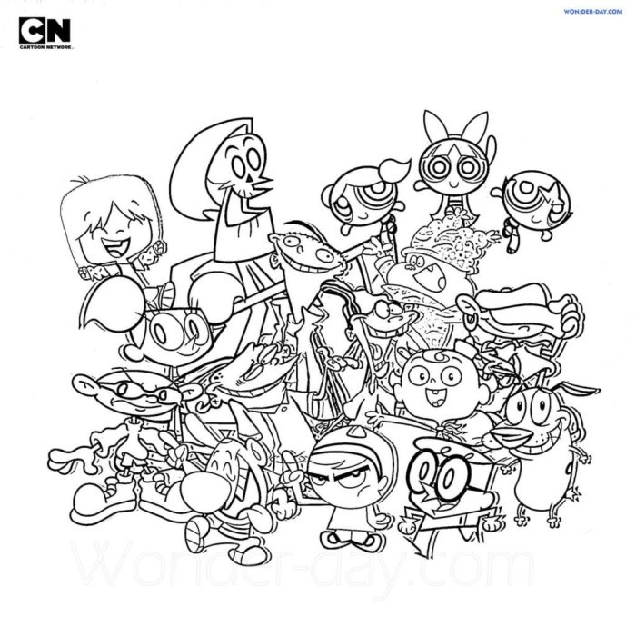 Cartoon Network Coloring Book A Comprehensive Guide