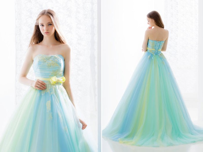 Fairy style wedding dress