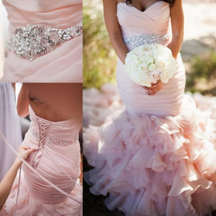 Pink Mermaid Wedding Dress A Style Guide