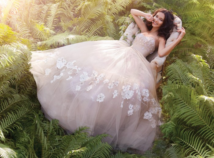 Fairy style wedding dress