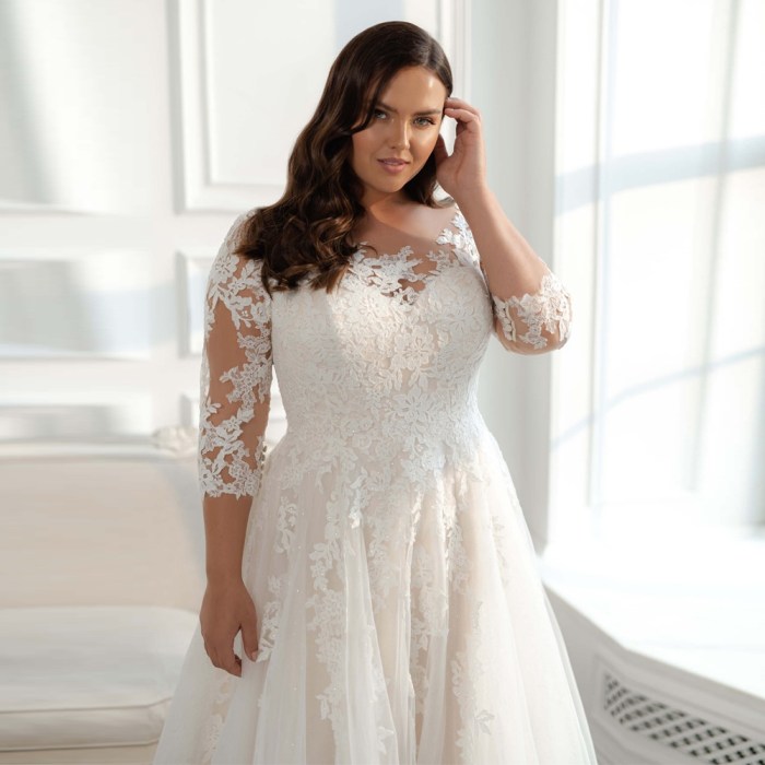 Plus size boho dresses wedding