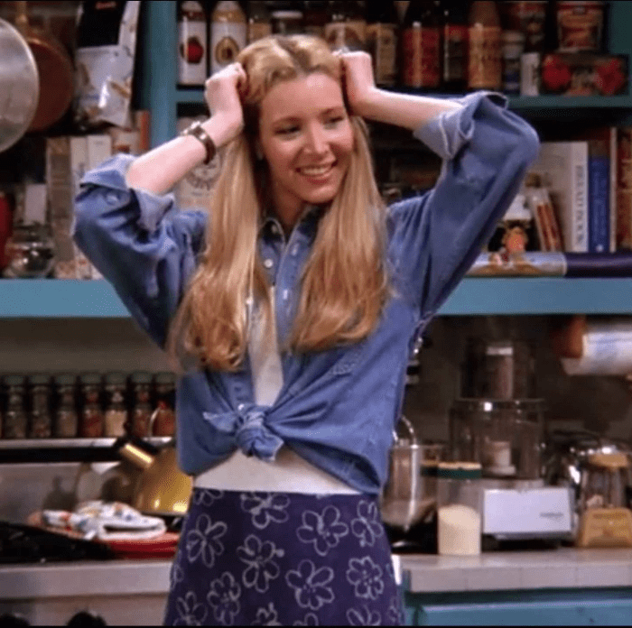 Phoebe buffay wedding dress