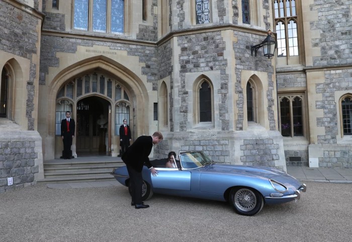 Meghan markle second wedding dress