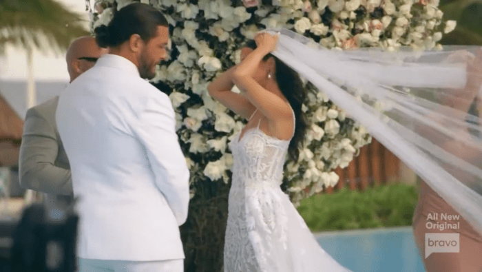 Scheana shay wedding dress