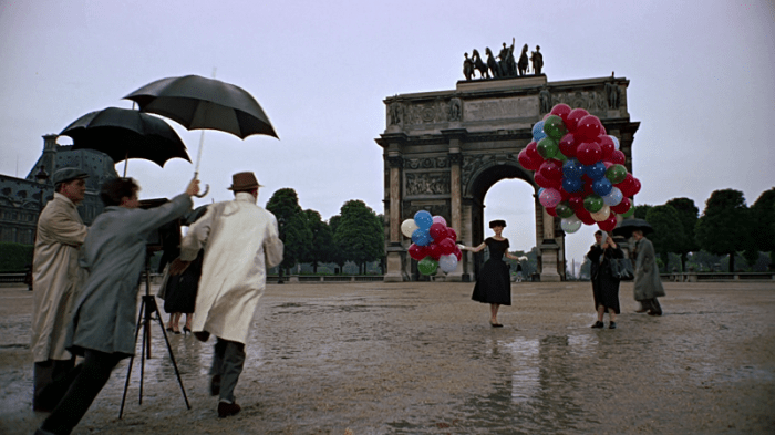 Audrey hepburn in funny face wedding dress