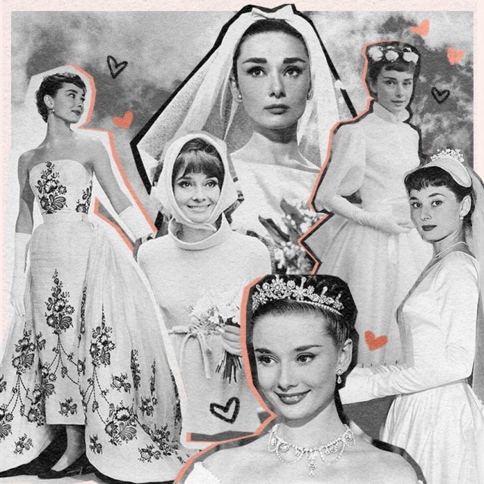 Audrey hepburn wedding dresses