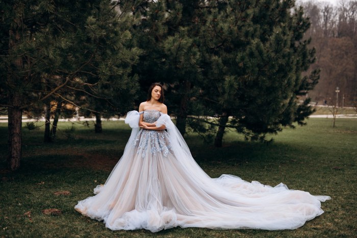 Light blue dresses for a wedding