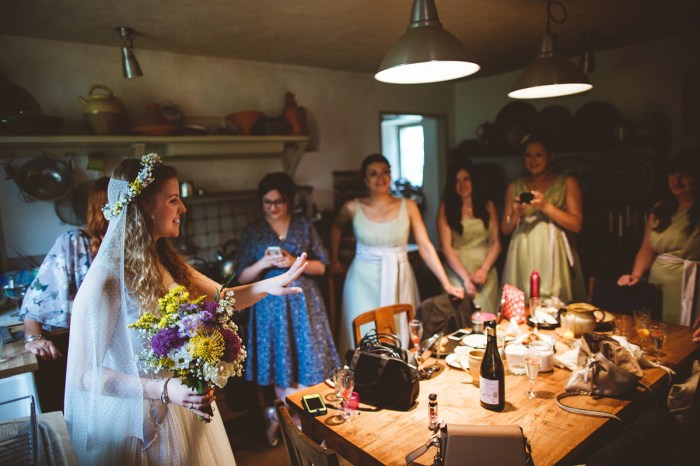 Nature inspired wedding dress