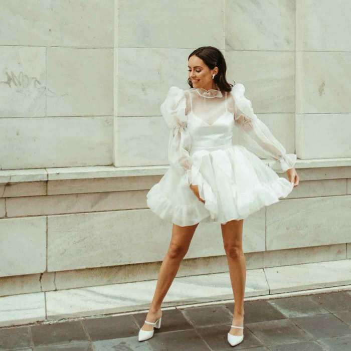 Mini Dress White Wedding A Style Guide